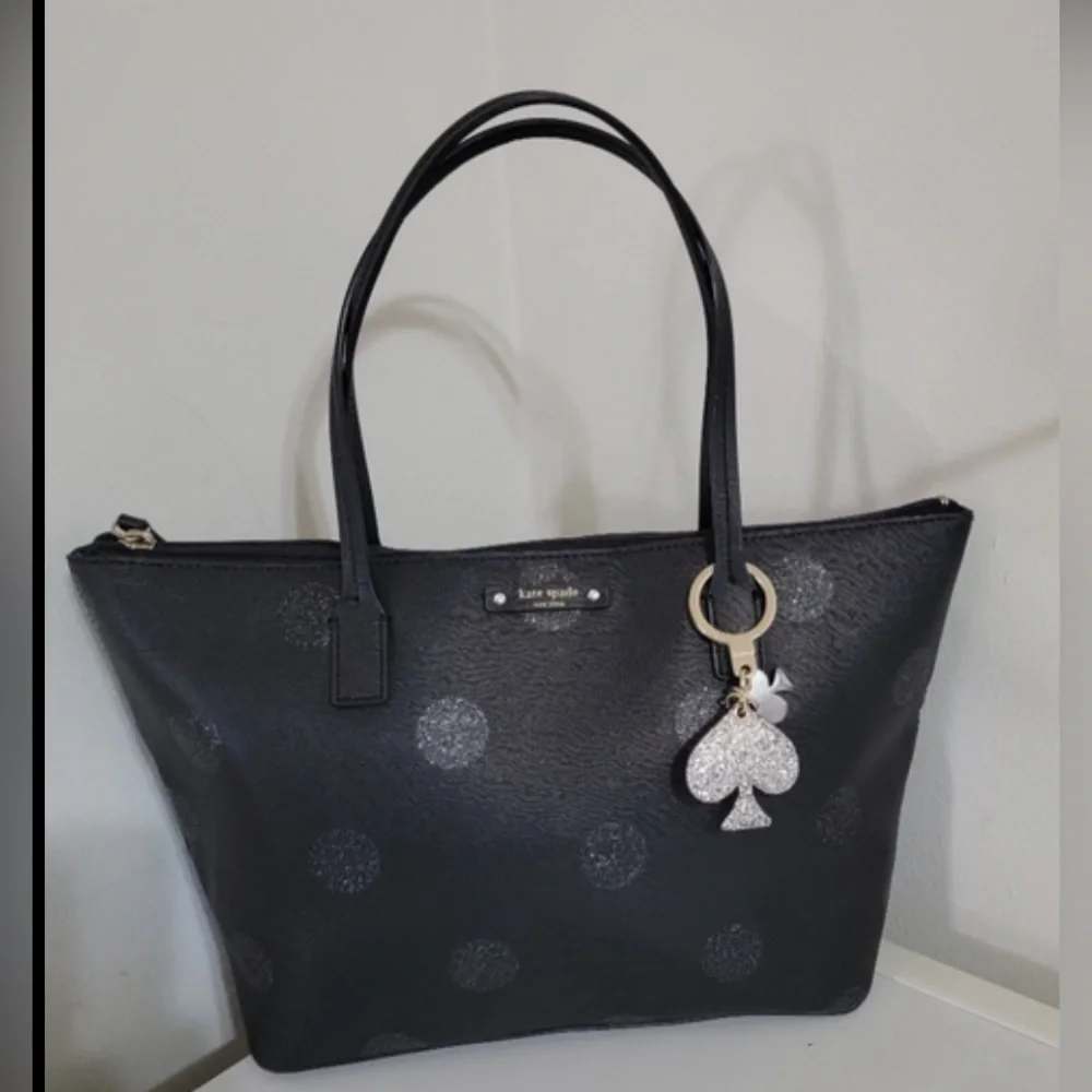 NWOT Kate Spade New York Haven Lane polka dot tote